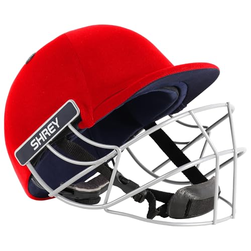 Image of Shrey Classic Steel Batting Fixed Visor Cricket Helmet for Men's