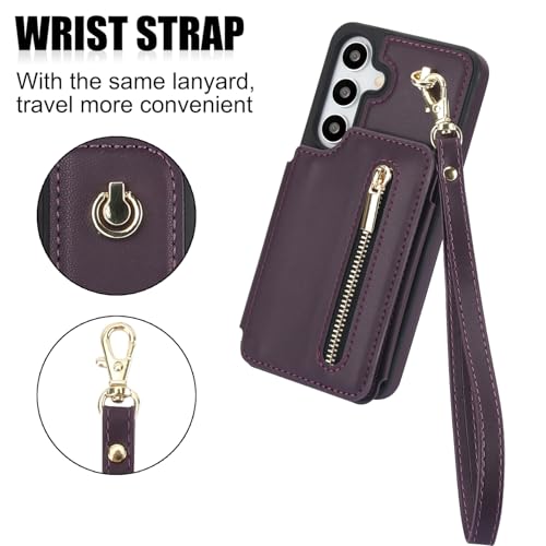 Coque Samsung S24 FE antichoc intégrale avec étui zippé anti-rayures - 5