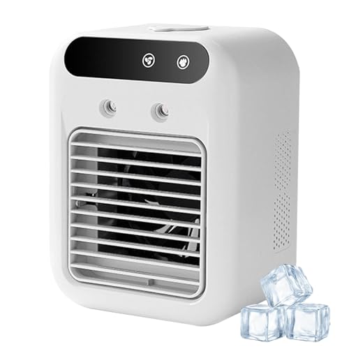 Ventilateur de climatisation de bureau blanc avec réservoir 500 ml