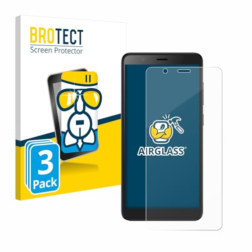 BROTECT Protector Pantalla Cristal para ZTE Blade A32 Protector Vidrio (3 Unidades) - [Dureza 9H, Anti-Arañazos]