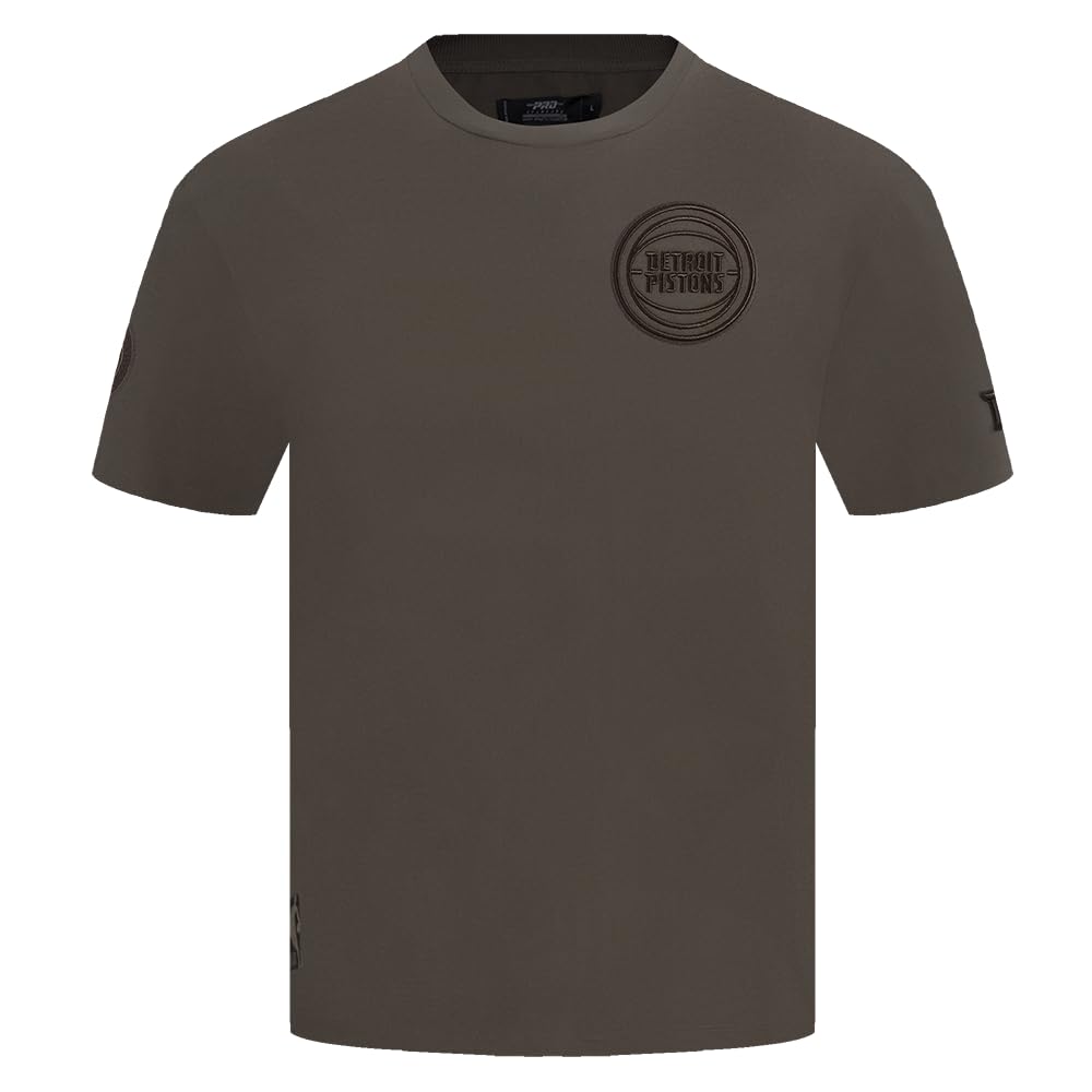 PRO Standard Men's NBA Neutral Short Sleeve Tee, Dark Taupe, 3XL