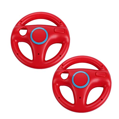 Wii Volante Controlador de Wii genérico para Kart Controlador(ROJOX2) Cover