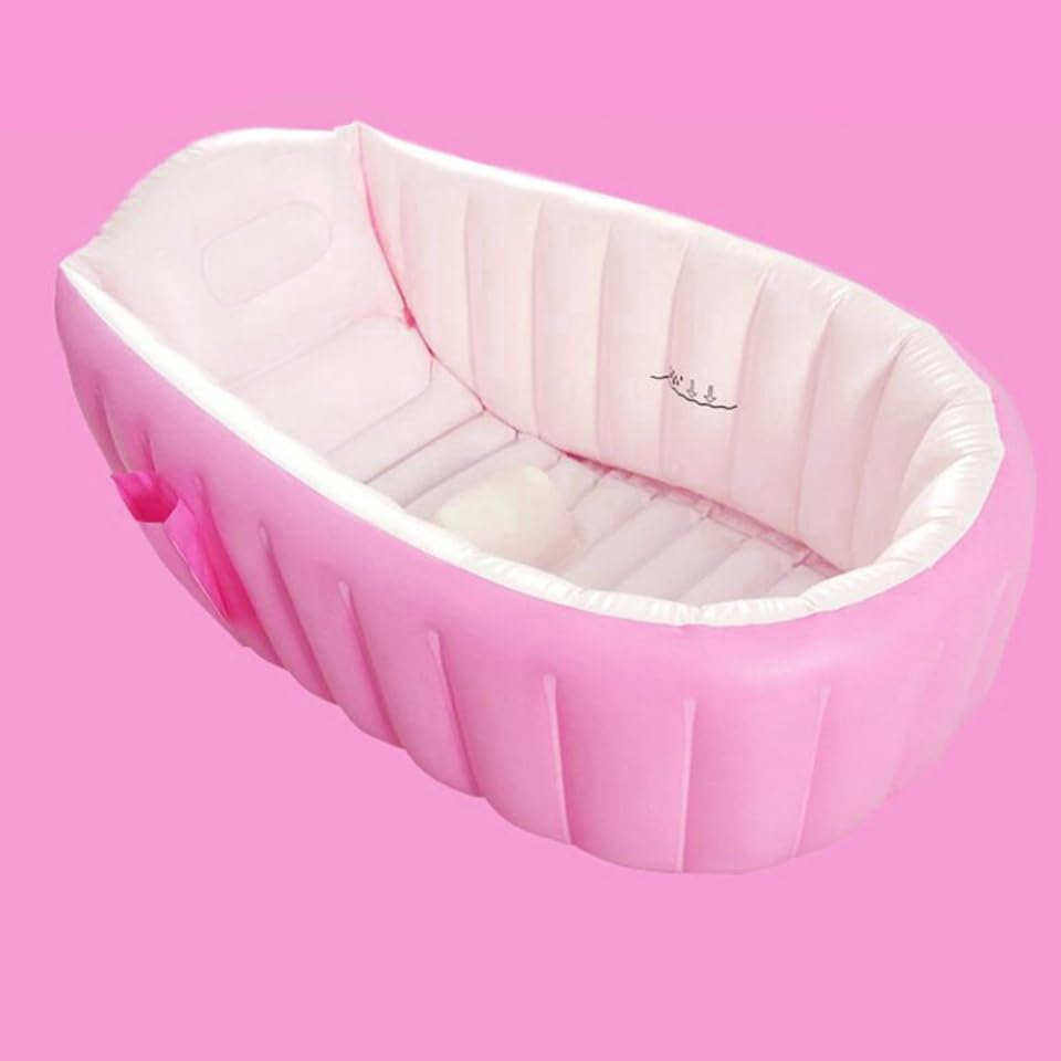 Milisten Boy Girl Boy Girl Bath Tub Inflatable Pool Float for and Thicken Bathtub Shower Basin Portable Inflatable Bathtub for Bathing