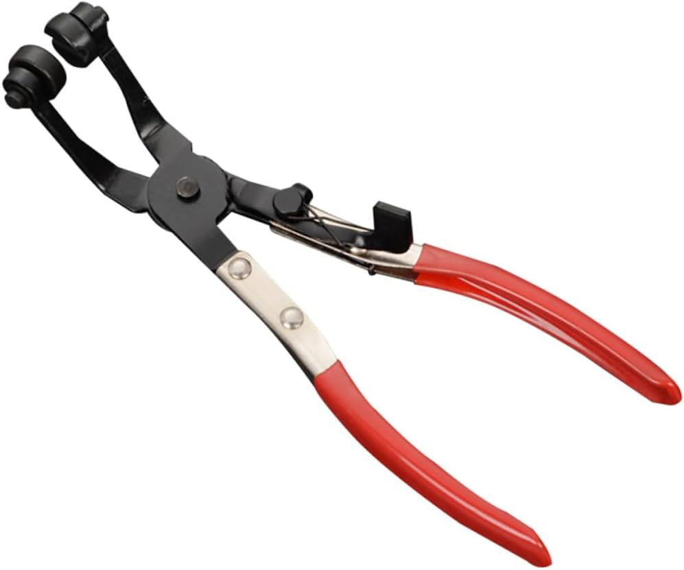 OSALADI Flexible Hose Clamp Plier Automotive Hose Clamp Removal Tool Swivel Flat Band Channel Locks Pliers for Auto Repair
