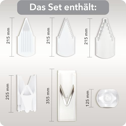 Börner Gemüsehobel V3 TrendLine Starter-Set für die Küche