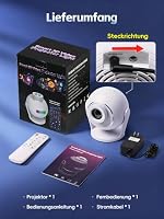 One Fire 3D Sternenhimmel Projektor, APP 60 Szenen Bluetooth Lautsprecher – Ansicht 9