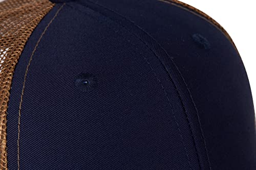 Image of Quanhaigou Trucker Hat - Mesh Snap Back - Unisex Adjustable Baseball Cap - Outdoor Hats for Men Women