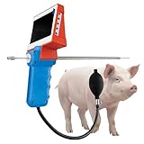 SEDAMORALLY Cattle Artificial Insemination AI Gun for Cows Cattle Visual w/Screen Easy Monitoring,HD Visual Breeding Device with Adjustable Light,Photo and Video Functions,for Farm & Ranch Pig