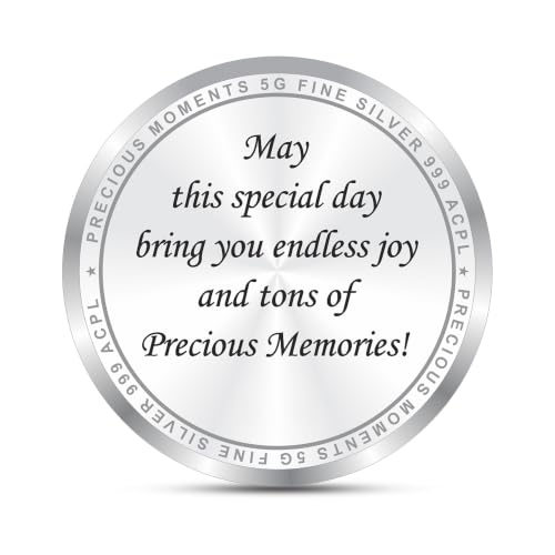 Image of ACPL Precious Moments Happy Birthday 5 Gram Silver Coin With BIS Hallmarked 999 Purity with Gift Box