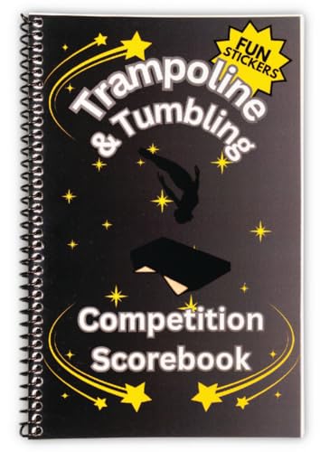 Cahier de score trampoline et tumbling pour noter ses exploits après chaque match