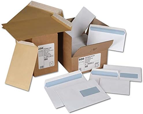 Envelopes C4 White/1390 without Window 90 g/m² Pack of 250