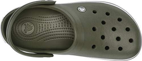 Image of crocs Unisex-Adult Crocband Green Clogs-4 Men / 5 UK Women (M5W7) (11016-37P-M5W7)