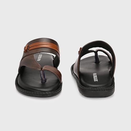 Image of Centrino Sandals for Men | Stylish Men's Casual Sandal for Office & Travel | Comfortable Sandals with Grip Insole & Quality (8130)