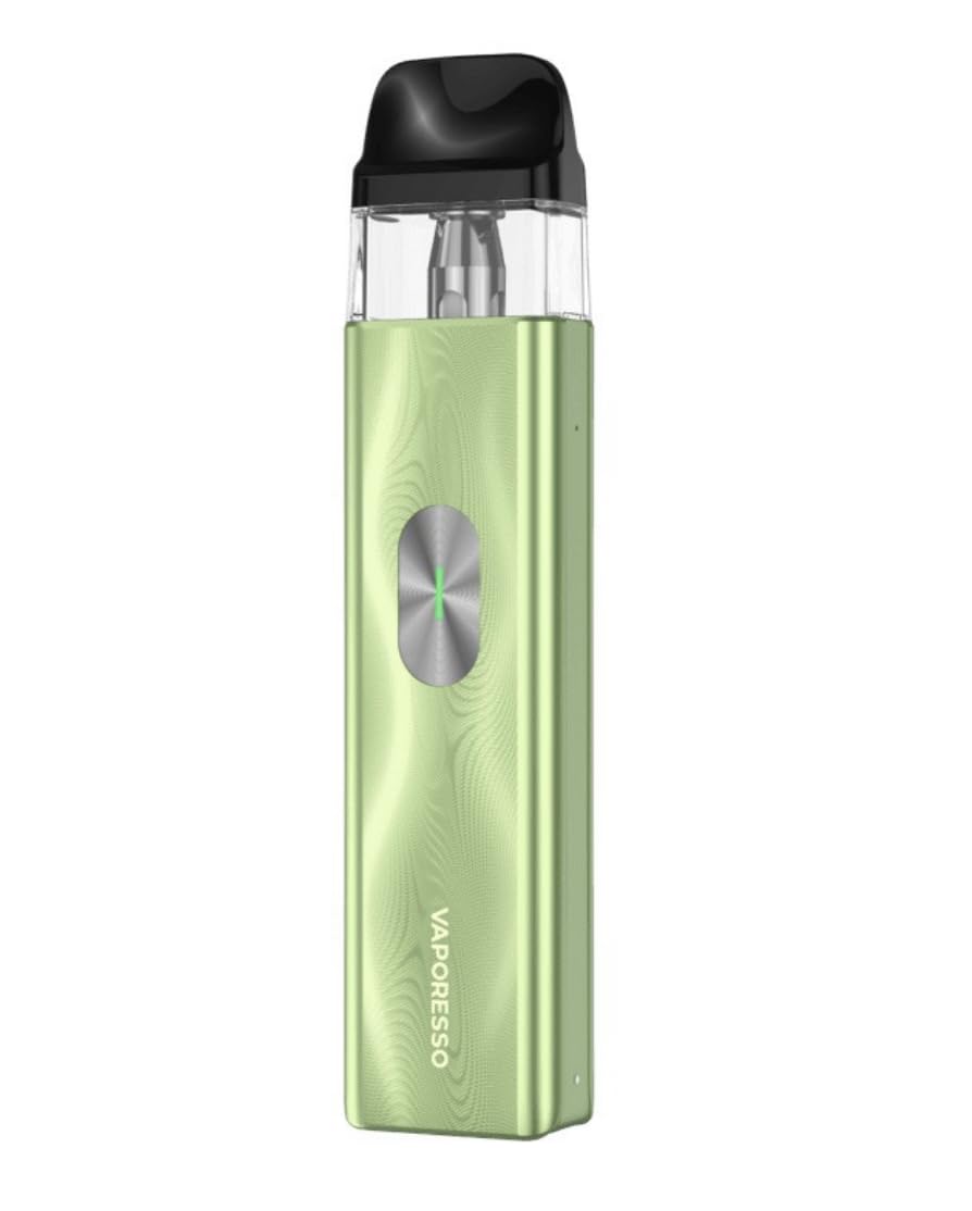 Vaporesso XROS 4 Mini Vape Kit - Long Lasting 1000mAh Battery, MTL & RDTL Vaping, 16W, Fast Charging, Button & Inhale Activated, No Nicotine [Ice Green]