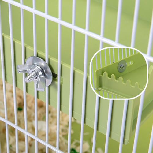 Plataforma de Jogo de Hamster, Plataforma de Hamster de Plástico Com Escada, Plataforma de pé de Peq