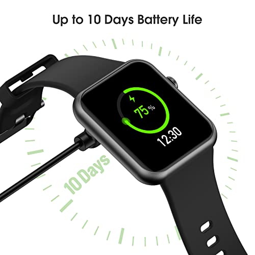 Pautios Smart Watch, Swimming Waterproof Fitness Tracker With Heart Rate, Spo2 And Sleep Monitor, 44Mm Fitness Watch For Women Men, Step Counter, Smartwatch Compatible With Ios Android Phones #TOP6