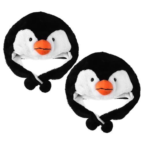 Chapeau pingouin léger et doux pour déguiser les enfants facilement sans irritation