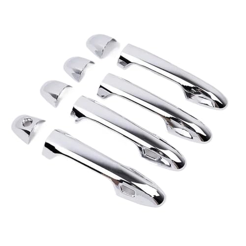 Poignée extérieure pour Toyota Rav4 2014-2019 : garniture de protection élégante en ABS chrome
