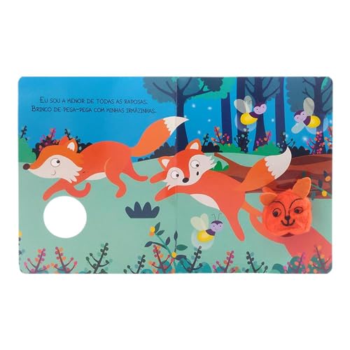 Dedinhos Agitados Livro-fantoche: Raposas