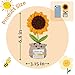 Positive Sunflower Doll Crochet– 'Thank You for Being Such a Meaningful' – Perfect Gift for Mother’s Day, Birthdays & Any Occasion(Thank You For Being Such A Meaningful)