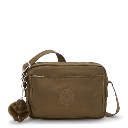 Image of Kipling Women's Abanu Medium Crossbody Bag, Lightweight, Adjustable Nylon Waist Pack with Multi-Compartment Zip Pockets