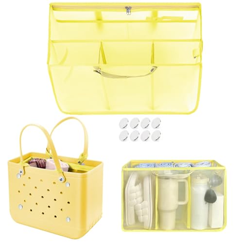 Image of XYFuuee Beach Bag Organizer Insert Divider for X Large Bogg Bag Accessories