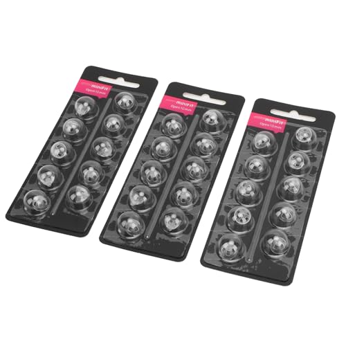 Cupole per Ausilio Sonoro, Cupola Aperta Antistatica 30 Pezzi per Esterni per Minifit (10mm)