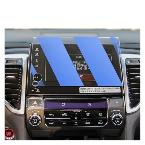 Film de protection bleu écran LCD verre trempé anti-rayures GPS UR-V 2017