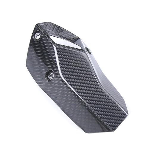 Carenado cubierta escape fibra carbono 3K BMW S1000XR de acabado premium mate 5