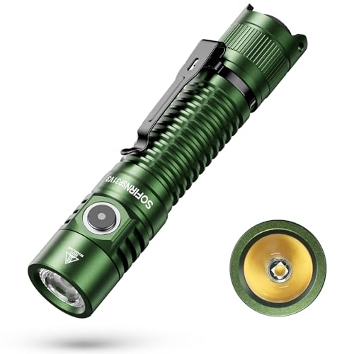 Sofirn SP31 V3 充電式ポケットフラッシュライト 高CRI 519A LED (グリーン)