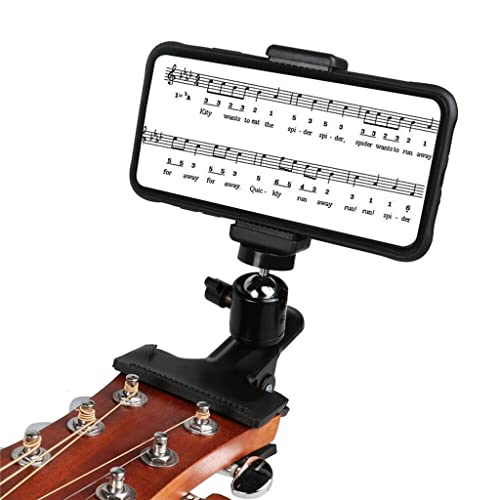 GANFANREN Head Guitar Head Porte-Téléphone Mobile Clip Live Broadcast Support Stand Pince de téléphone portable pour les… - Les Beatles, Paul McCartney, John Lennon, RIngo Starr, George Harrison GANFANREN Head Guitar Head Porte-Téléphone Mobile Clip Live Broadcast Support Stand Pince de téléphone portable pour les… – Image 5