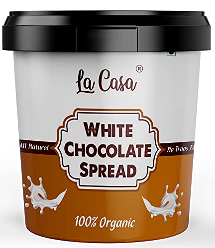 Image of La Casa White Chocolate Spread|Vegetarian|All Natural|Filling Or Ganache|1 Kg |
