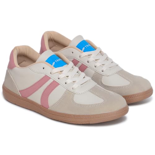 Image of TRASE Casual Sneaker Shoes for Women | Soft Cushioned Insole | Sneakers for Woman | Lightweight | Comfortable | Stylish, Trendy Girls and Women Sneakers with Laces