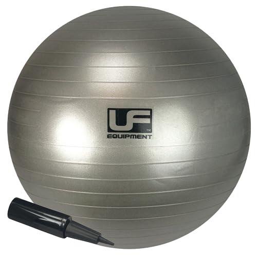 Urban Fitness Balle Suisse de résistance à l'éclatement 500 kg, Argent, 75 cm, 75 cm