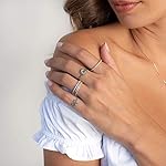 PAVOI-14K-Gold-Plated-Solid-925-Sterling-Silver-CZ-Simulated-Diamond-Stackable-Ring-Eternity-Bands-for-Women