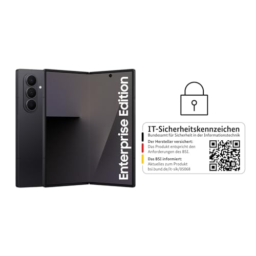Samsung Galaxy Z Fold7 Enterprise Edition, AI Smartphone, Klapphandy, Großes Display für Multitasking, 200-MP-Kamera, 512 GB, 12 GB RAM, 3 Jahre Herstellergarantie, Sicherheit mit Knox Suite, Jetblack – Bild 3