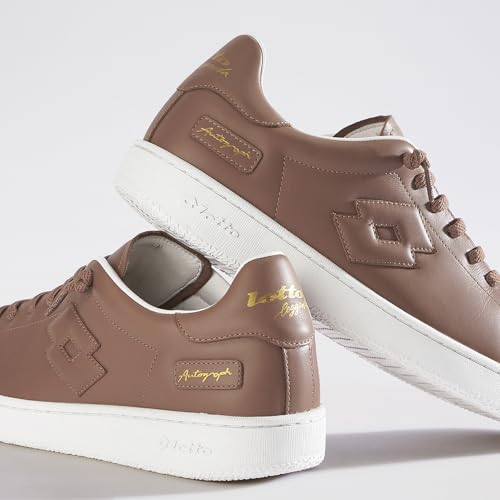 Image of Lotto Men Autograph OG Slip On Leather Sneakers