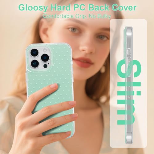 Coque iPhone 16 Pro silicone fin antichoc QLTYPRI vert menthe - 5