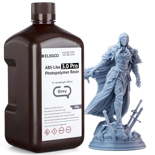 ELEGOO ABS-Like Resin 3.0 Pro, Higher Scratch-Resistance 3D