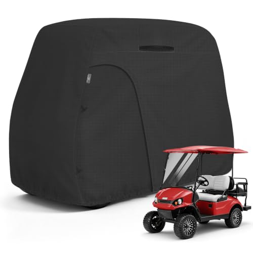 Explore Land 600D Waterproof Golf Cart Cover Universal Fits ...