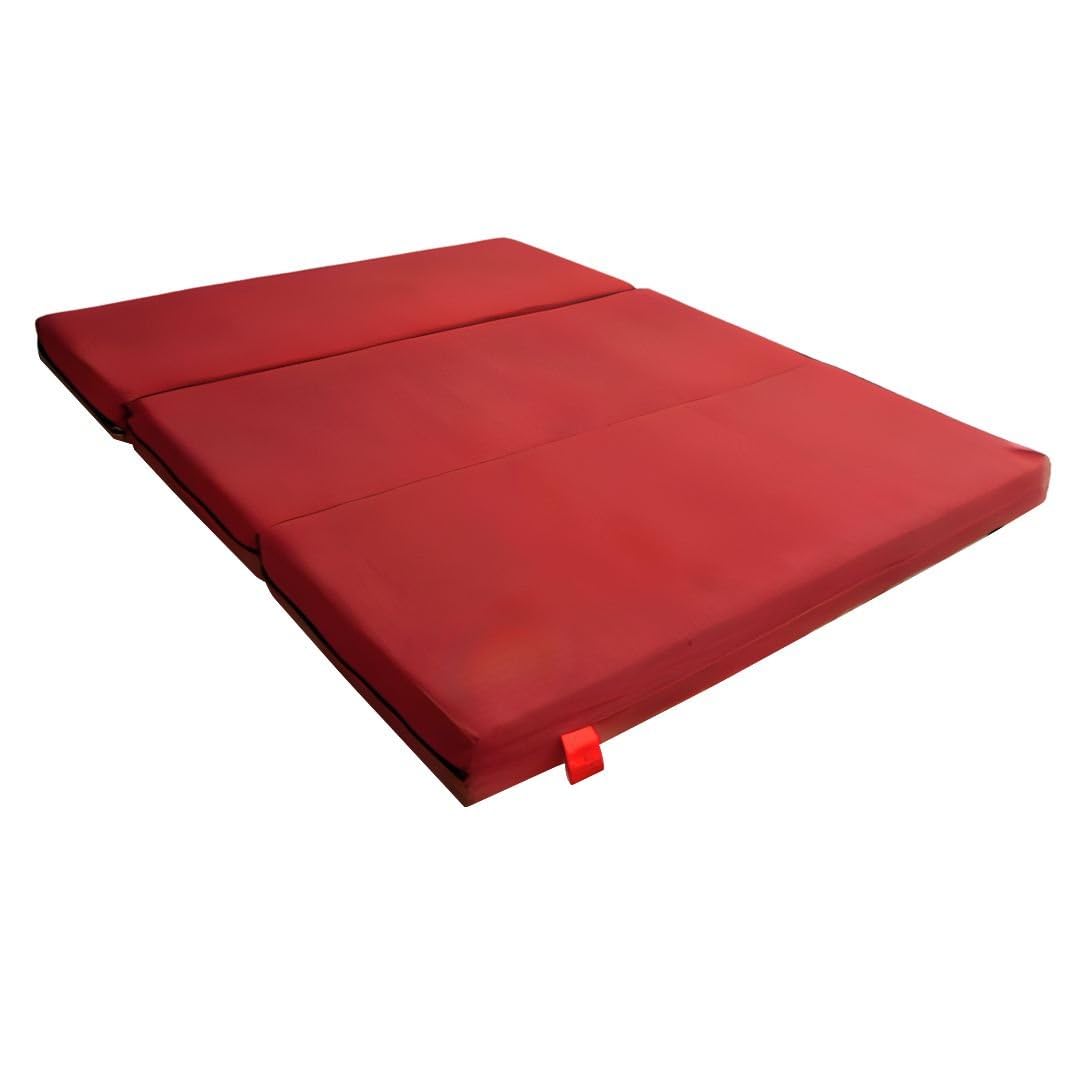SoloDuerme - Colchón para Furgoneta Peugeot Partner Fabricado a Medida | Colchón Plegable HR + Viscoelástica y Cremallera desenfundable - Cama para Camper Peugeot
