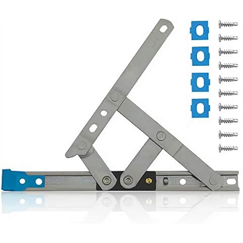 Versa 10" (250mm) Retrofit UPVC Window Friction Stay Hinges Top Hung/Side Hung (One Pair) Cover