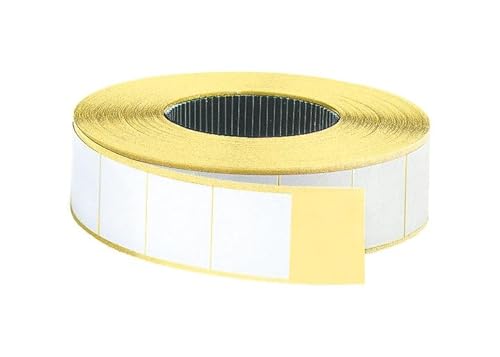 HERMA Kleberoller Nachfüllkassette Doppelseitig Permanent Selbstklebend, 1 Nachfüllpackung mit 1.000 Klebestücke (12 x 13 mm), Fotokleber Refill Nachfüllrolle für HERMA Klebebandroller