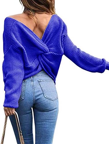 sweater with knot in front