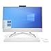 HP All-in-One Desktop PC, 11th Gen Intel Core i3-1115G4 Processor, 8 GB RAM, 512 GB SSD Storage, Full HD 23.8” Display, Windows 10 Home, Remote Work Ready, Mouse and Keyboard (24-dp1250, 2021)