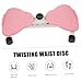 YARNOW 1Pc Household Fitness Waist Twisting Exercise Disk for Slimming and Hips Low Impact Workout Machine for All Ages Boost and Burn Calories Tummy Workout