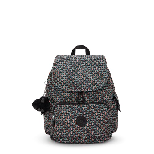 Kipling Mochila feminina City Pack pequena Prt2, mochila leve e versátil, durável e resistente à água