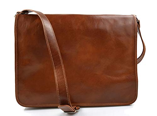 Sac d'epaule traverser en cuir pour les trajets quotidiens des hommes