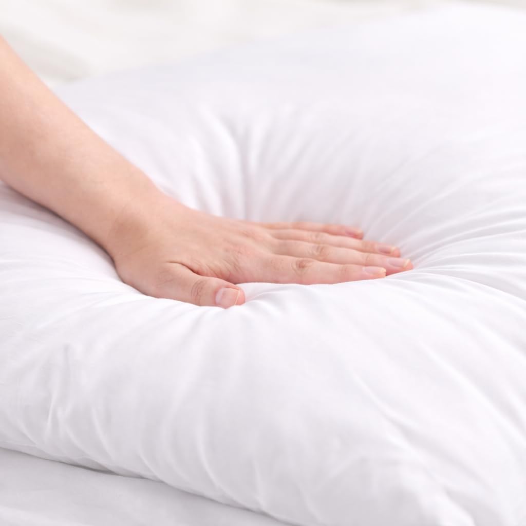 Premium 18 x 18 Throw Pillow Inserts, Set of 4 Hypoallergenic Square Form Decorative Pillows for Sofa Couch Bed and Chair 18 inches - Image 6