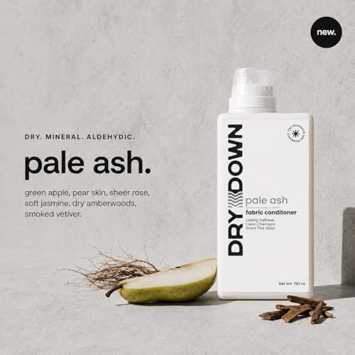 Image of Pale Ash Fine Fragrance Fabric Conditioner | Pear, Rose and Musk | Long-Lasting Scent | Plant-Based Softener | Safe on Delicates | 750 ml
